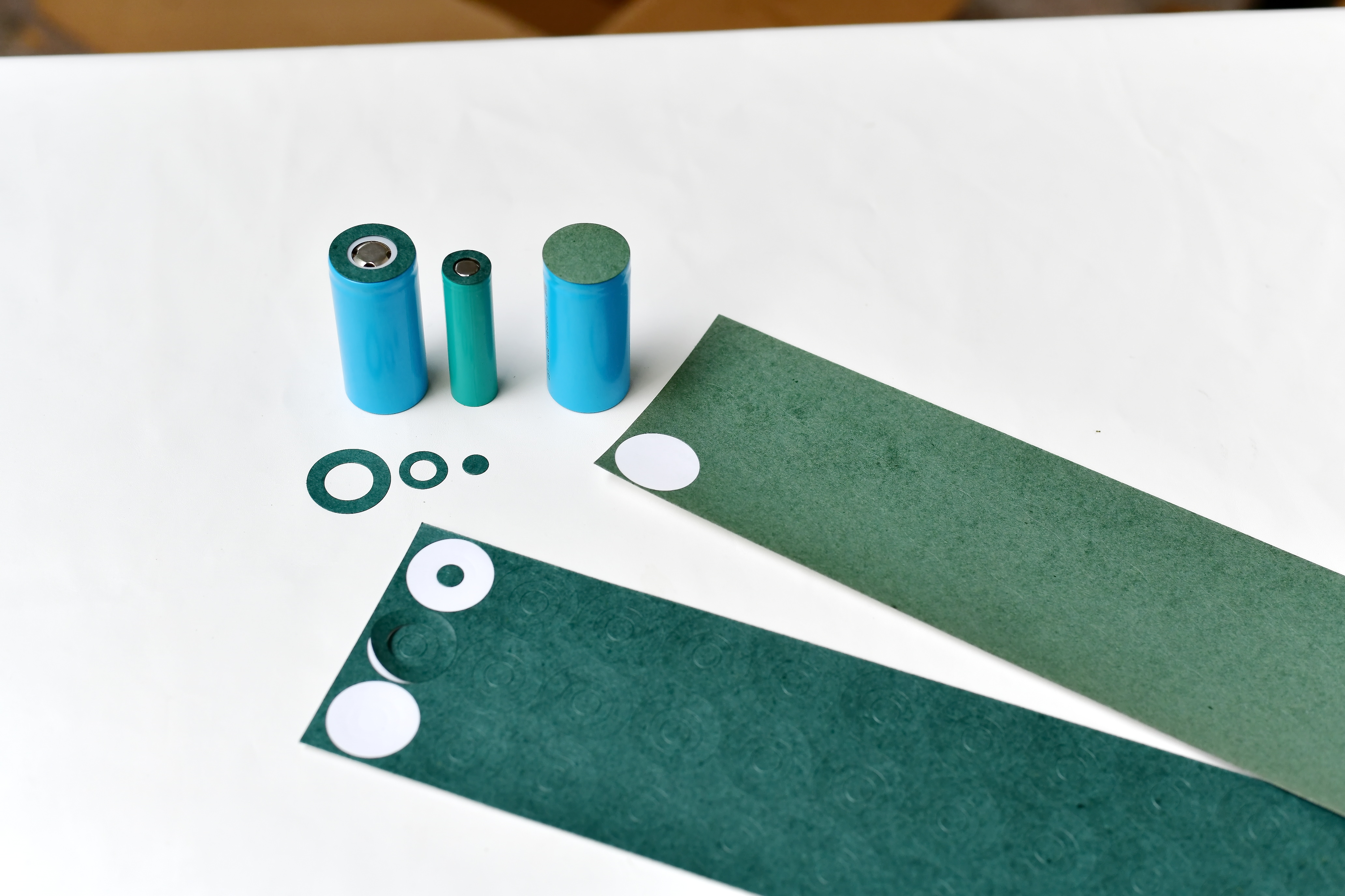 กระดาษบาร์เล่ 32650 กระดาษฉนวนปิดหัวถ่าน Barley Paper ป้องกันลัดวงจร มีกาวในตัว สำหรับ 32650 ราคาต่อ 1 แผ่น