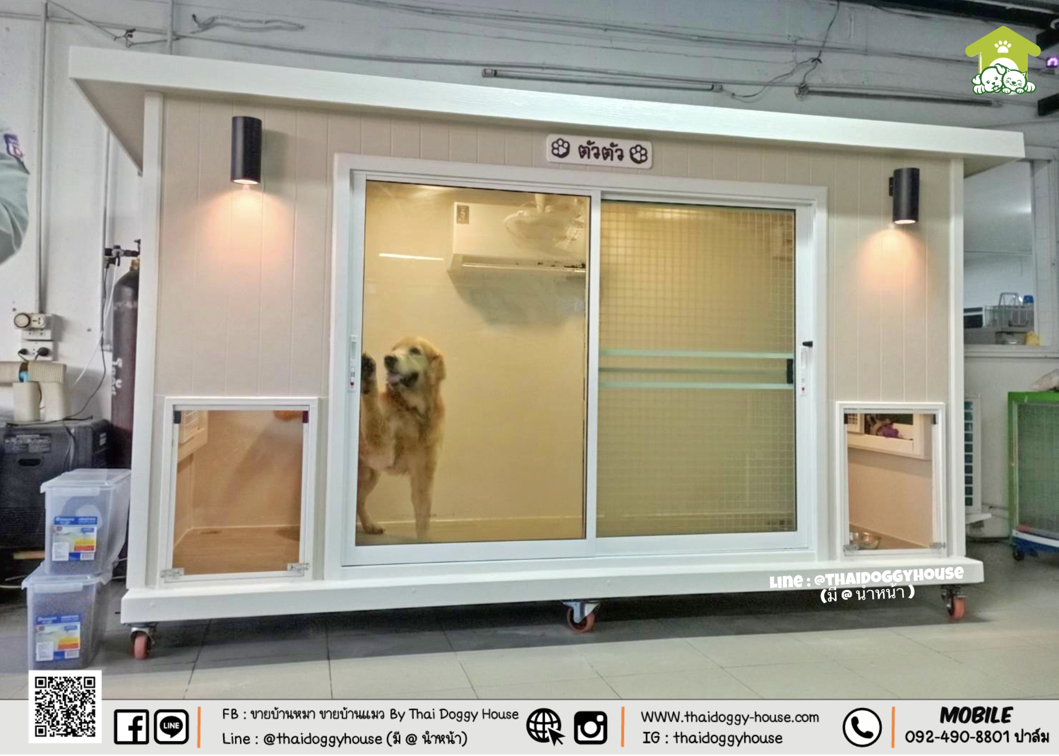 บ้านหมา บ้านแมว " 𝐁𝐎𝐗 𝐒𝐓𝐘𝐋𝐄 𝐁𝐘 𝐓𝐇𝐀𝐈 𝐃𝐎𝐆𝐆𝐘 𝐇𝐎𝐔𝐒𝐄 " &#x