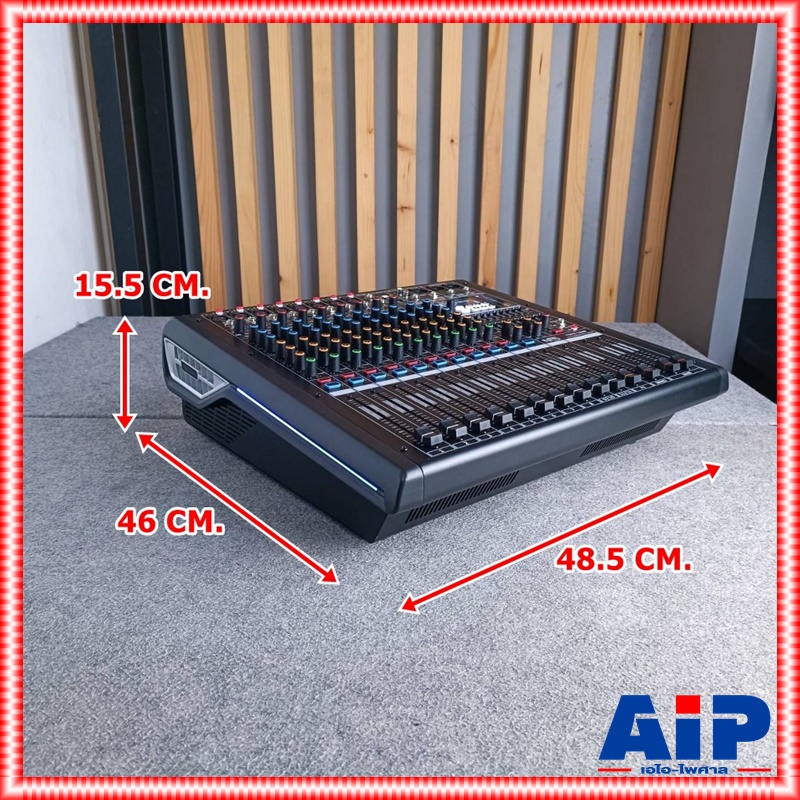 NTS TOP2-1235 POWERMIXER เอฟเฟคแท้ เพาเวอร์มิกเซอร์ มิกซ์NTS เครื่องเสียง เครื่องผสมสัญญาณเสียง เครื่องปรับแต่งเสียง MIX TOP2 1235 TOP21235 เอไอ-ไพศาล