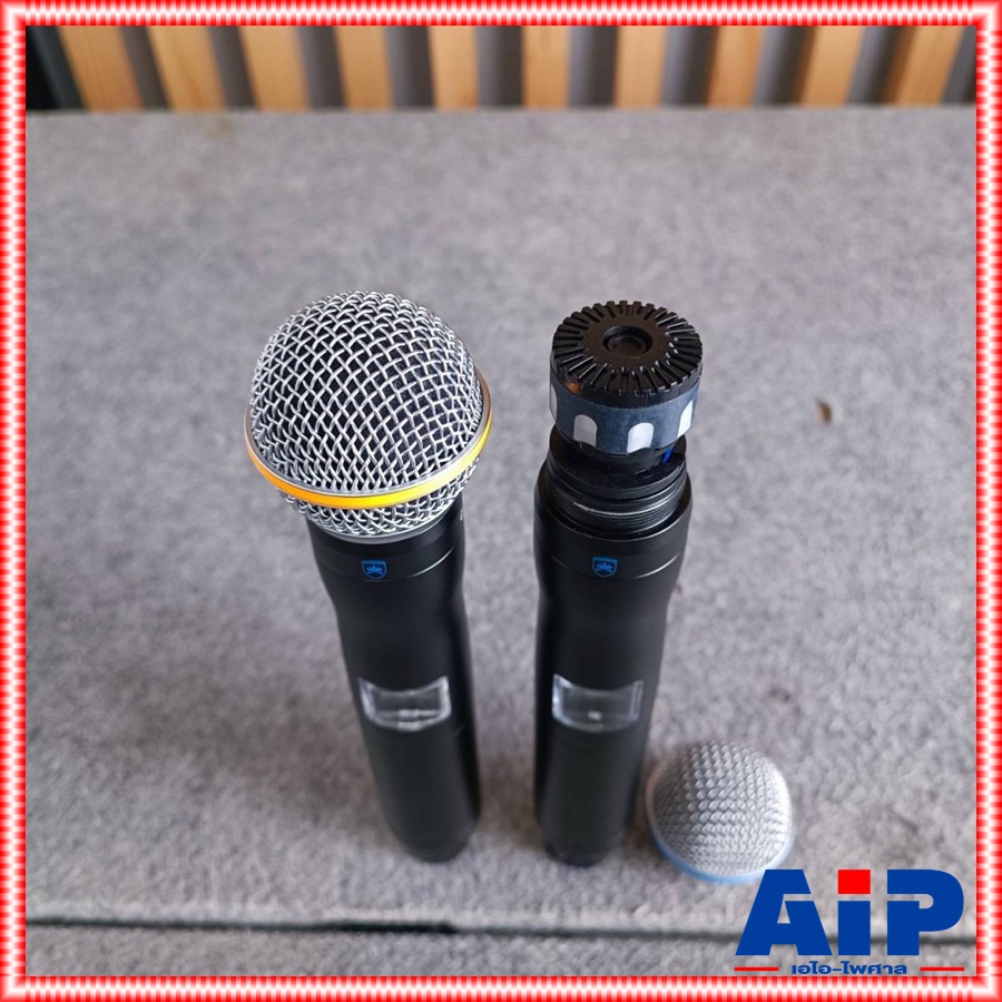 PROEUROTECH Q-5 ไมค์ลอย UHF รุ่นใหม่ ปรับความถี่ได้ ความถี่ใหม่ เครื่องรับเล็ก มีกระเป๋า โปรยูโรเทค Q 5 Q5 เอไอ-ไพศาล