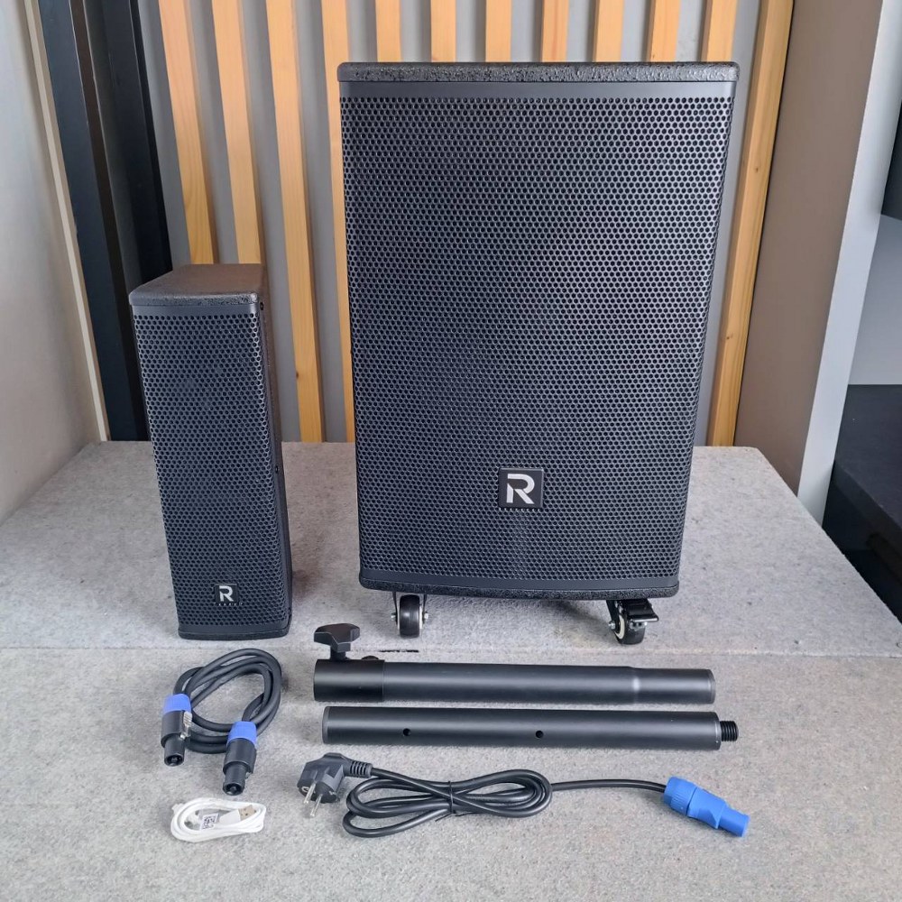 River Acoustics LW12 ลำโพงแอคทีฟ 2×4 นิ้ว ซับ 12 นิ้ว บลูทูธ ความดัง 126 dB ลำโพง ลำโพงคอลัมน์ มีแอมป์ในตัว LW-12 LW 12 เอไอ-ไพศาล +++