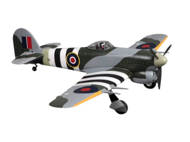 เครื่องบินโฟม ตัวลำ+ชุดไฟ FMS : Hawker TYPHOON 1100mm. PNP RC Airplane (ไม่รวมวิทยุ รีซีฟ แบต)