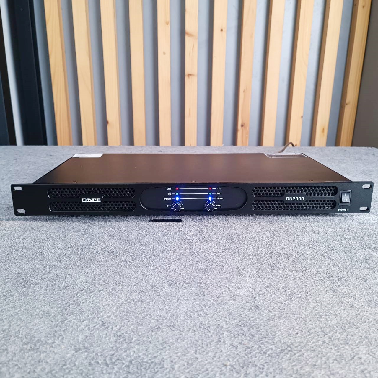 MYNPE DN-2500 poweramp 1U เพาเวอร์แอมป์ เครื่องขยายเสียง Power Amplifier MY NPE DN 2500 DN2500 เอไอ-ไพศาล