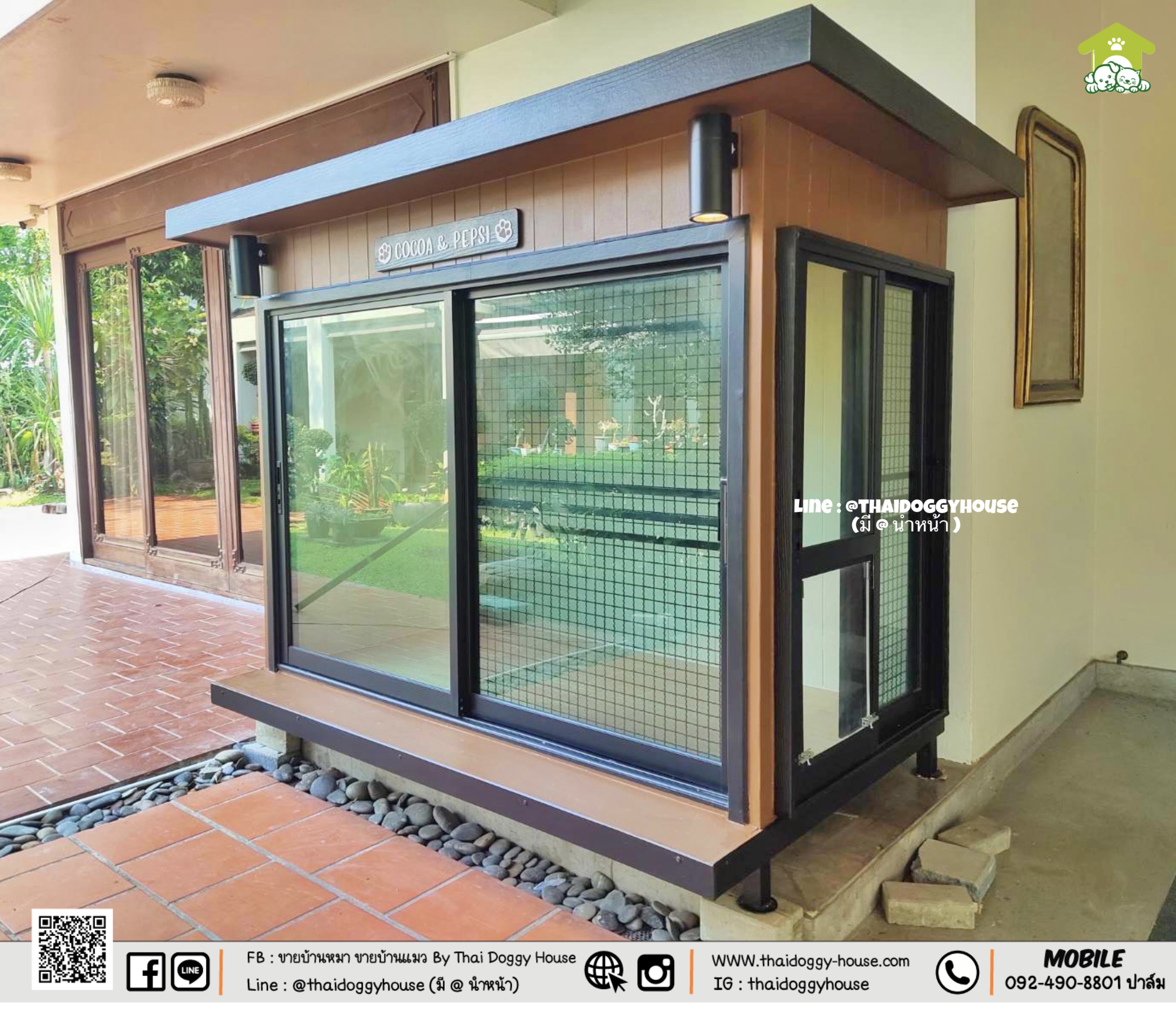 บ้านหมา บ้านแมว บ้านสัตว์เลี้ยง " 𝐁𝐎𝐗 𝐒𝐓𝐘𝐋𝐄 𝐁𝐘 𝐓𝐇𝐀𝐈 𝐃𝐎𝐆𝐆𝐘 𝐇𝐎𝐔𝐒E