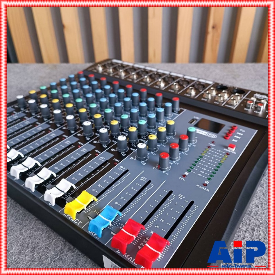 HOTROCK CT-80S MIXER เครื่องปรับแต่งเสียง สเตอริโอ มิกเซอร์ 8 ช่อง BLUETOOTH USB MP3 เอ็ฟเฟ็คแท้ ฮอทร็อค CT 80S CT80S เอไอ-ไพศาล