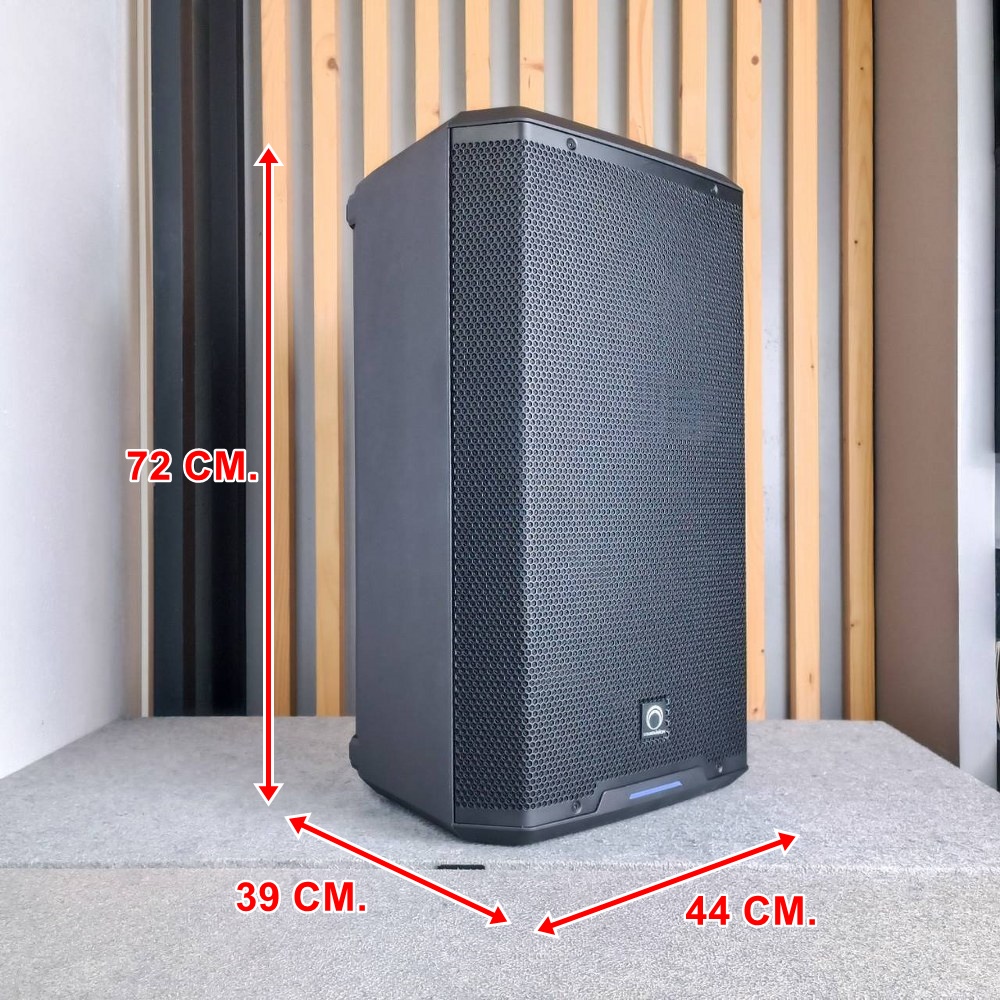 SOUNDVISION RT-15 ตู้ลำโพง ACTIVE 15นิ้ว ตู้ลำโพง 2 ทาง 15 นิ้ว แอมป์ในตัว 4000 วัตต์ RT 15 RT15 เอไอ-ไพศาล