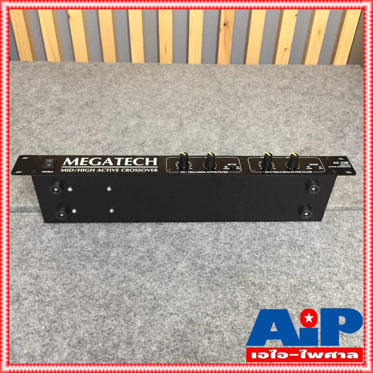 ของแท้ ผลิตในไทย MEGATECH AC 22B Mid / Hi Active CROSSOVER MEGA TECH AC 22B AC-22 B AC 22 B เมก้าเทค ครอส กลาง แหลม
