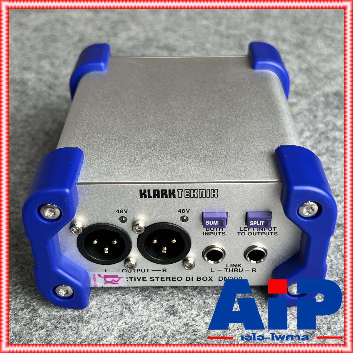 KLARK TEKNIK DN-200 2ch actiive DI Active Stereo Direct Box แอคทีฟ ไดเร็ก บอกซ์ DN 200 DN200 +++