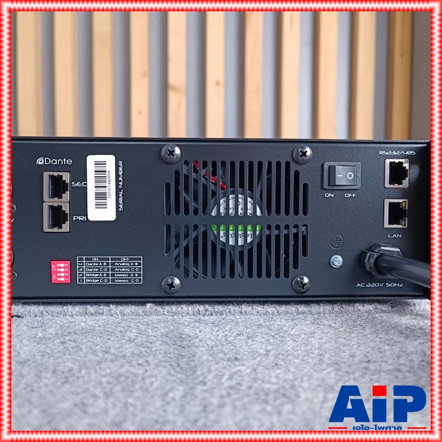 MICROTECH GM4-1500D poweramp เพาเวอร์แอมป์ 4 แชนแนล ไมโครเทค เครื่องขยายเสียง GM4 1500D GM41500D GM 4 1500 D เอไอ-ไพศาล