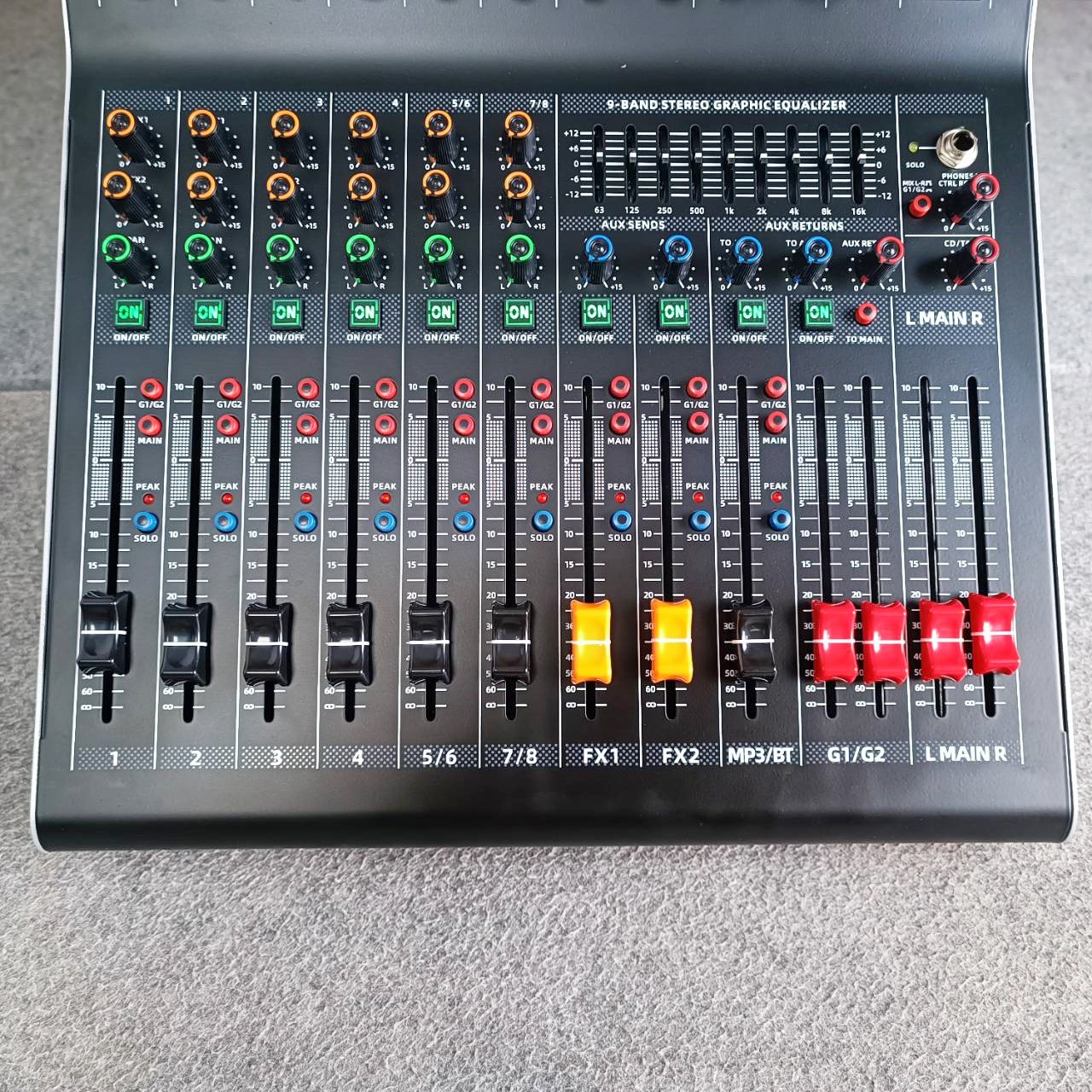 MICROTECH FD-8P powermixer เพาเวอร์มิกเซอร์ 8 ช่อง มิกเซอร์ เอฟเฟคแท้ ไมโครเทค MICROTECH เอไอ-ไพศาล