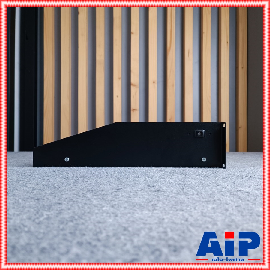 สีดำ NPE SLIDE TRESTLE SUPPORT OS-700 ถาดสไลด์ ถาดรองสไลด์ ถาด สไลด์ ใส่แร็ค วาง มิกเซอร์ OS700 OS 700 เอไอ-ไพศาล