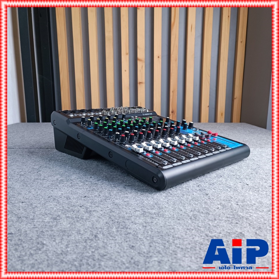 มิกเซอร์ PROEUROTECH MG-120XU MIXER มีอินเตอร์เฟส ในเครื่อง MG120XU โปรยูโรเทค 12ช่อง เชื่อมต่อกับคอมได้ มีปีกยึดแร็คแถม