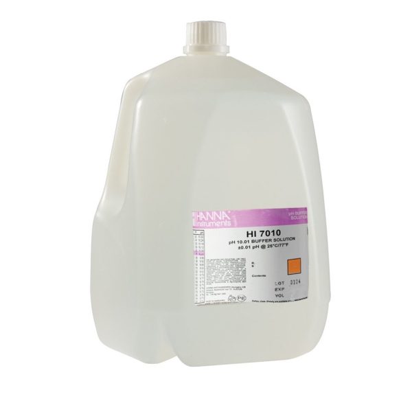 HI7010 Buffer Solution pH 10.01, 3.78L (Gallone), ±0,01pH