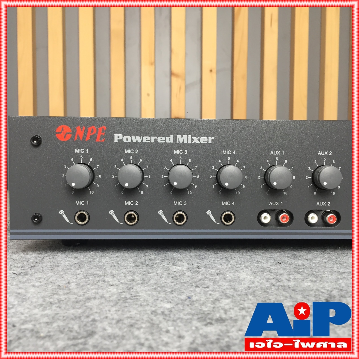 NPE TR-250 POWERMIXER 9kg สีดำ เครื่องขยายเสียง 125 วัตต์ TR 250 TR250 power mixer เพาวเวอร์ มิกเซอร์ +++