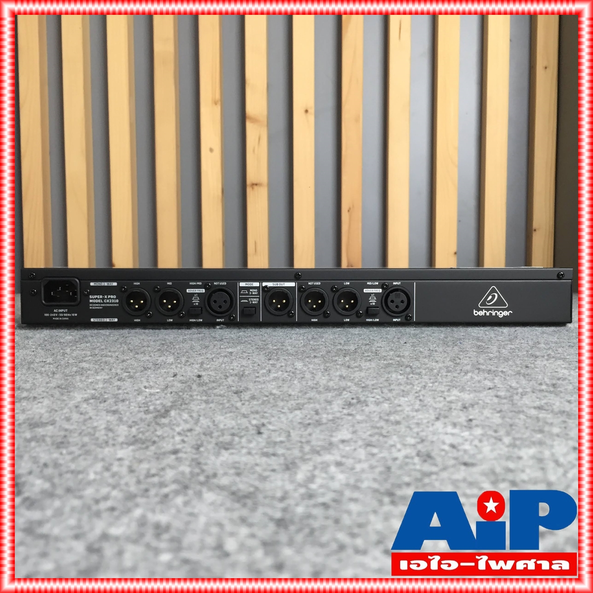 BEHRINGER CX 2310 V2 CROSSOVER เพาเวอร์ เครื่องปรับแต่งเสียง เครื่องกำหนดความถี่ POWER CX2310 cx-2310 เอไอ-ไพศาล +++