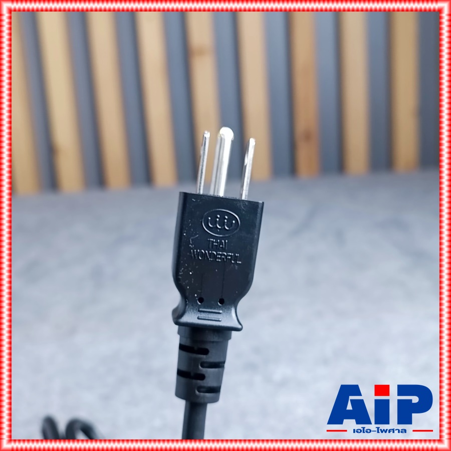 1.8เมตร สายAC COM 3XSVT 18awg สายไฟ สาย ไฟคอม AC POWERAMP SJT เอไอ-ไพศาล
