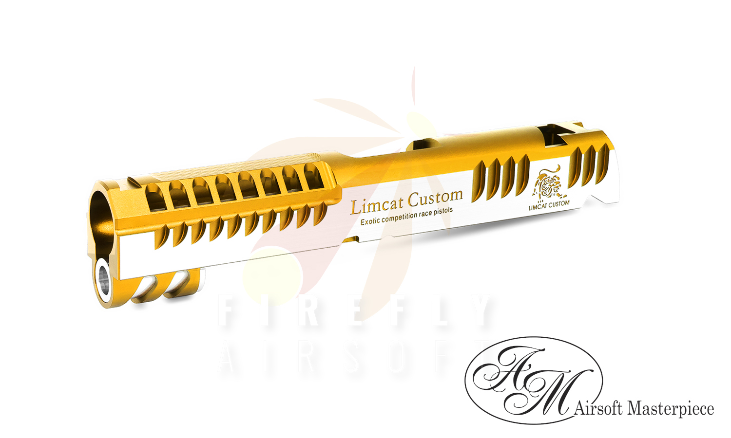 Airsoft Masterpiece “LimCat Custom 2024” Slide for Hi-CAPA 4.3-GDTT