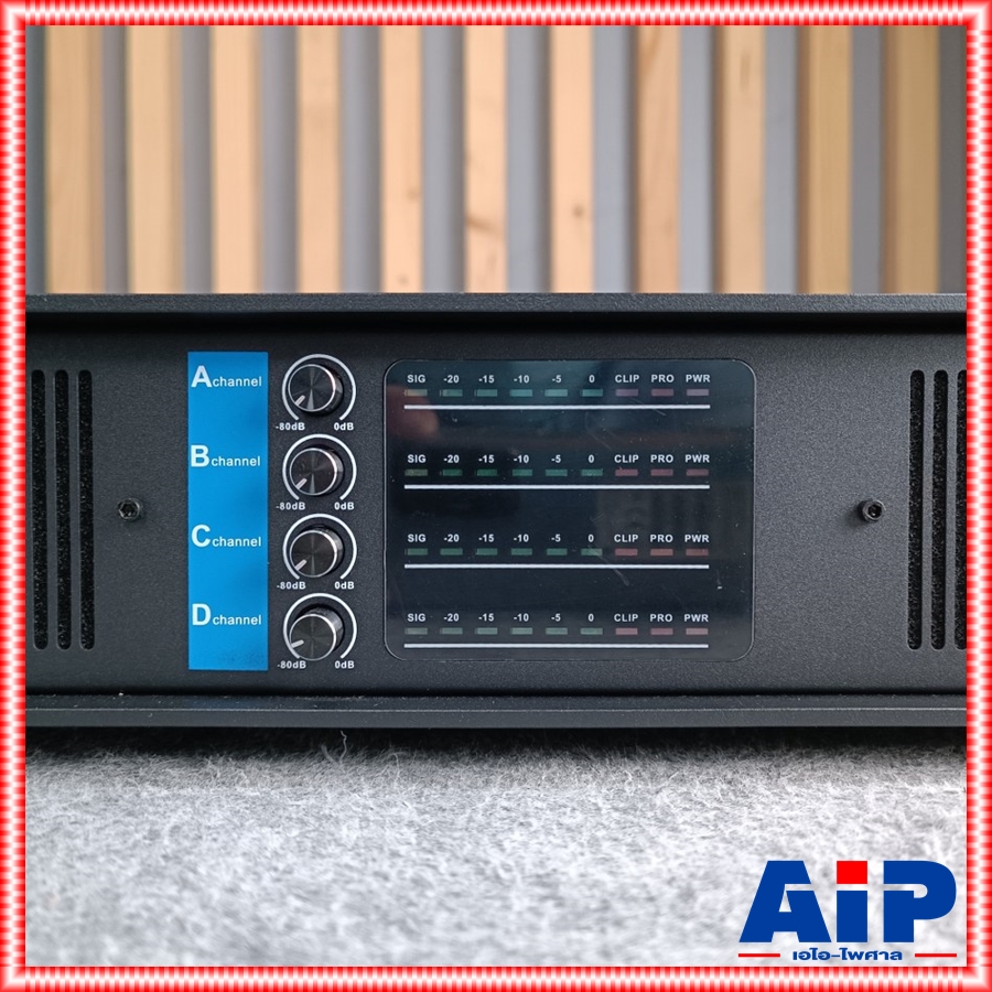 MICROTECH MT4-800D poweramp 4CH เพาเวอร์แอมป์ 4 ช่อง คลาส D กำลังขยาย 800 วัตต์ ไมโครเทค MT4 800D เอไอ-ไพศาล