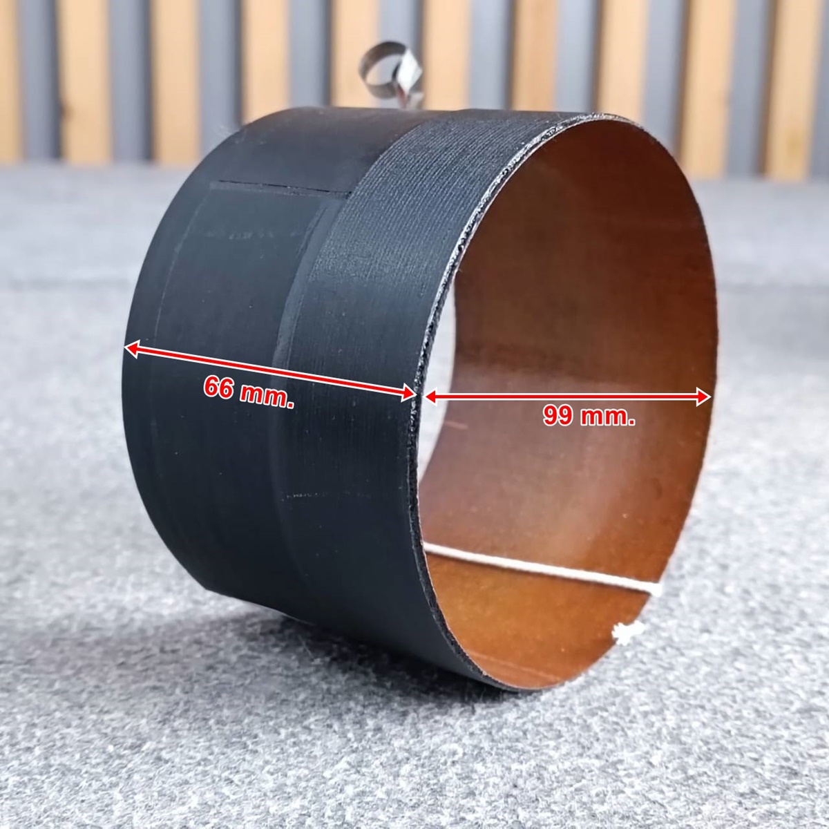วอยซ์ P.AUDIO P180/2242/C18-650EL 015901(รุ่นเก่า) VOICE COIL วอยซ์ลำโพง18นิ้ว อะไหล่ดอกลำโพง เอไอ-ไพศาล