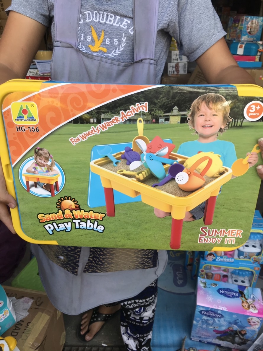 HG-156 ของเล่นเด็กโต๊ะเล่นทราย ชุดเล่นน้ำเล่นทราย