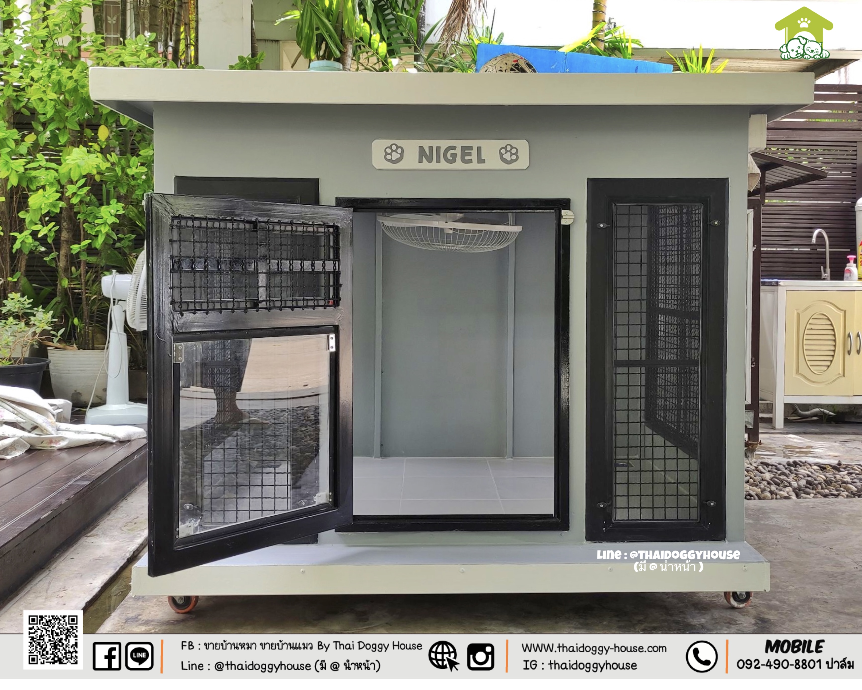 บ้านหมา บ้านแมว " 𝐁𝐎𝐗 𝐒𝐓𝐘𝐋𝐄 𝐁𝐘 𝐓𝐇𝐀𝐈 𝐃𝐎𝐆𝐆𝐘 𝐇𝐎𝐔𝐒𝐄 " &#x