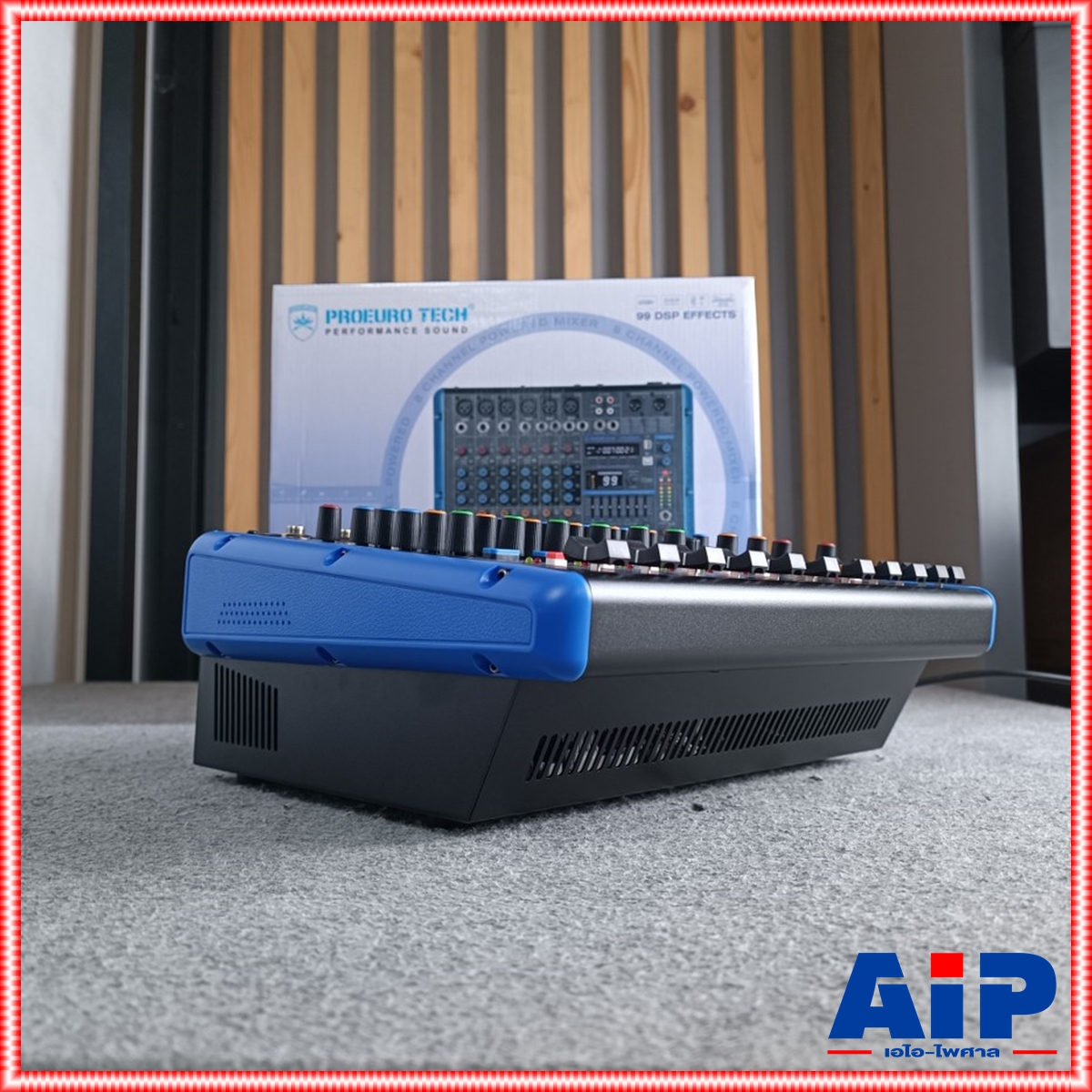 PROEUROTECH PMX-808 POWERMIXER เพาเวอร์มิกซ์ มิกซ์ มิกเซอร์ เครื่องเสียง เครื่องปรับแต่งเสียง PMX 808 PMX808 เอไอ-ไพศาล