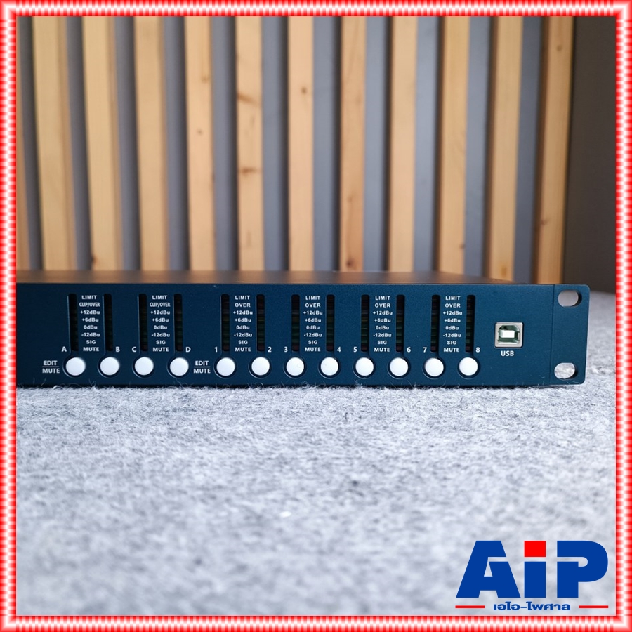 MARANI MIR480A 4IN 8OUT loudspeaker processor ดิจิตอลครอสโอเวอร์ อินพุตและเอาต์พุต โดยมีการประมวลผล Sampling Rate 96kHz MIR 480 A MIR480A เอไอ-ไพศาล +++