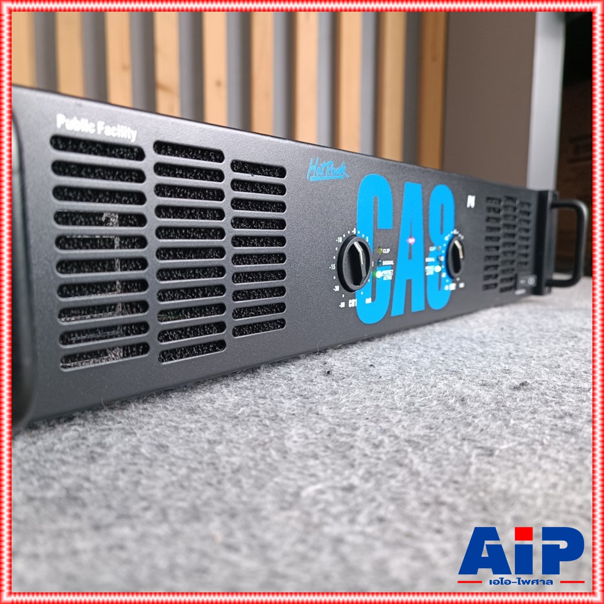 HOTROCK P4 CA8 poweramp P-4 CA-8 ฮอทร็อค P 4 CA 8 พาวเวพอร์แอมป์ 2 CH HOTROCK รุ่น P4 CA8 poweramp 2CH เอไอ-ไพศาล