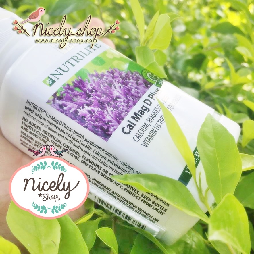 NUTRILITE Cal Mag D Plus (180 tab) สูตรปรับปรุงใหม่และเพิ่มวิตามินดี แต่ไม่มีอัลฟาฟ่านะจ้า ตัวนี้ 180 เม็ด จร้า ไม่มีอัลฟาฟ่าจ้า 180 เม็ด