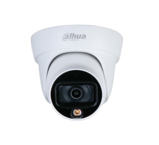 กล้องวงจรปิด Dahua 5MP Full-color Starlight HDCVI Eyeball Camera รุ่น DH-HAC-HDW1509TL(-A)-LED (3.6mm)