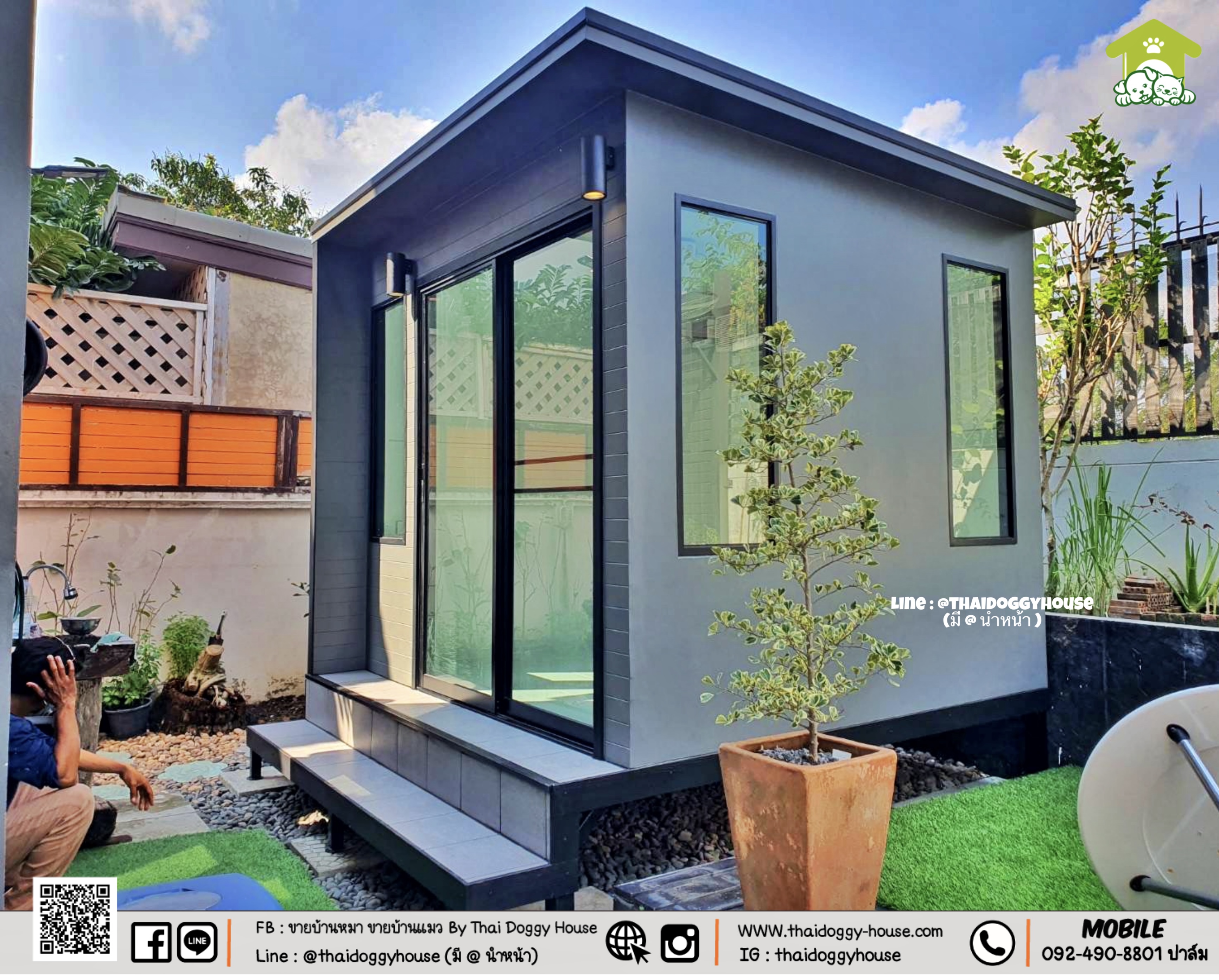 บ้านหมา บ้านแมว สไตล์โมเดิร์น คลาสสิค (𝐌𝐨𝐝𝐞𝐫𝐧 𝐂𝐥𝐚𝐬𝐬𝐢𝐜)ให้ความรู้สึกหรูหรา ทันสมัย