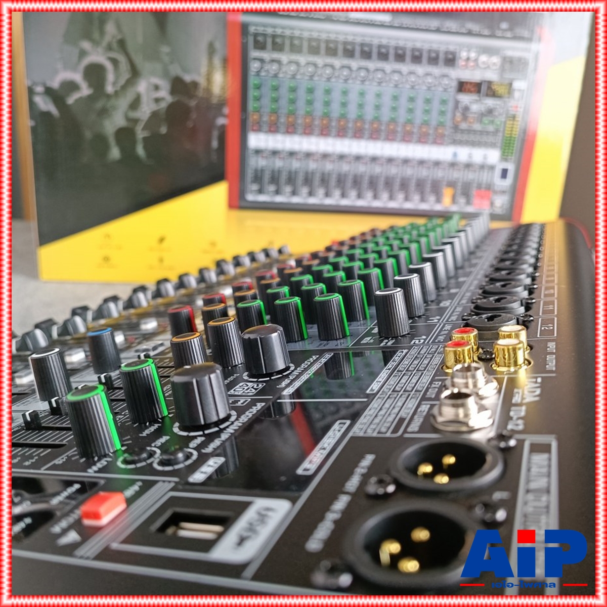 TADA TD-12 MIXER TADA TD 12 มิกซ์เซอร์ ธาดา รุ่นTD12 มิกซ์เซอร์อนาล็อกมิกเซอร์ TADA มิกเซอร์(MIXER) TD-12 เอไอ-ไพศาล