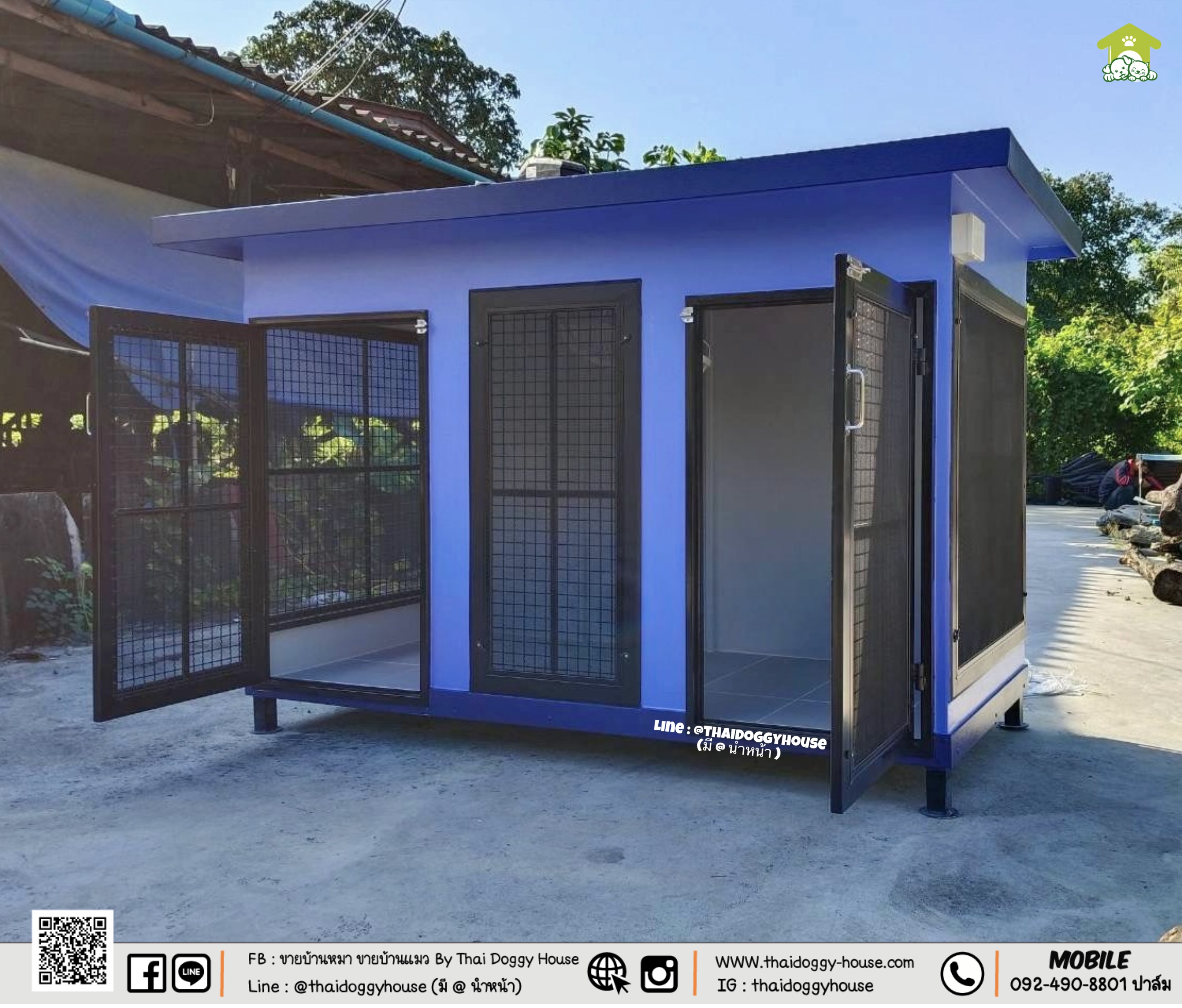 บ้านหมา บ้านแมว " 𝐁𝐎𝐗 𝐒𝐓𝐘𝐋𝐄 𝐁𝐘 𝐓𝐇𝐀𝐈 𝐃𝐎𝐆𝐆𝐘 𝐇𝐎𝐔𝐒𝐄 "