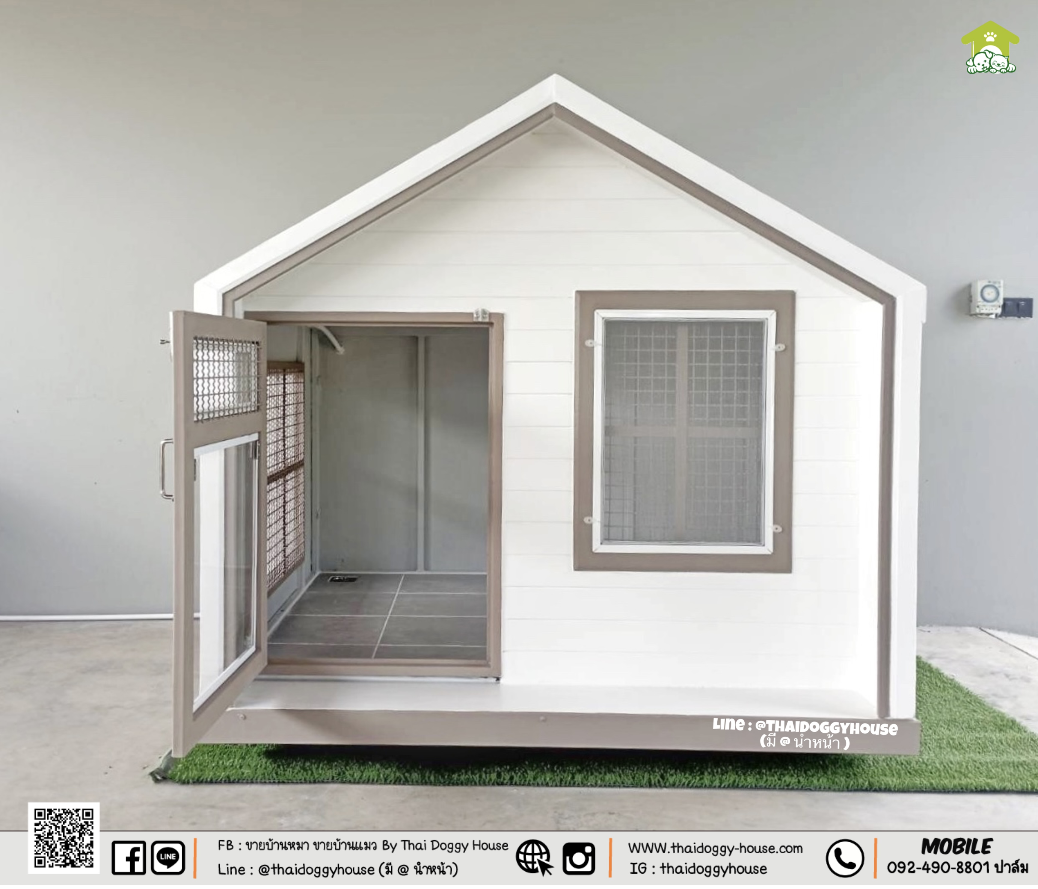 บ้านหมา บ้านแมว "𝐍𝐎𝐑𝐃𝐈𝐂 𝐒𝐓𝐘𝐋𝐄 𝐁𝐘 𝐓𝐇𝐀𝐈 𝐃𝐎𝐆𝐆𝐘 𝐇𝐎𝐔SE