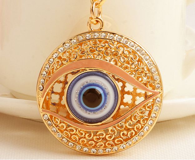 พวงกุญแจ รถยนต์ บ้าน พวงกุญแจ ติดคริสตัล รูป ดวงตา ลูกกะตา 3 มิติ ติดเพชร รอบดวงตา พวงกุญแจ ห้อยกระเป๋า ดีไซน์ เก๋ ๆ ไม่เหมือนใคร 498183