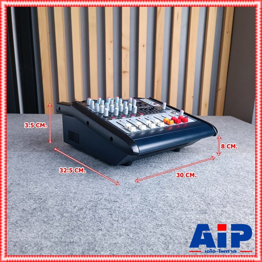 สีดำ PROPLUS PMX402D POWERMIX powermixer PMX-402D โปรพลัส pro plus Pmx 402 d เพาว์เวอร์มิกเซอร์ 150วัตต์ x2 ( ตัวเดียวกันกับ AMX402D ) +++ เอไอ-ไพศาล