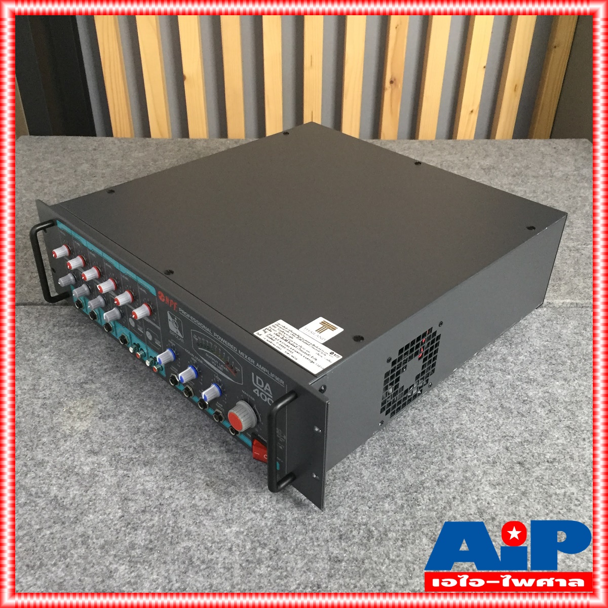 NPE LDA400 AC/DC POWERMIXER LINE lda-400 POWERMIX LDA 400 แอมป์เสียงตามสาย ใช้ได้ทั้งไฟบ้าน 220V ไฟรถ DC24V เอ็นพีอี +++