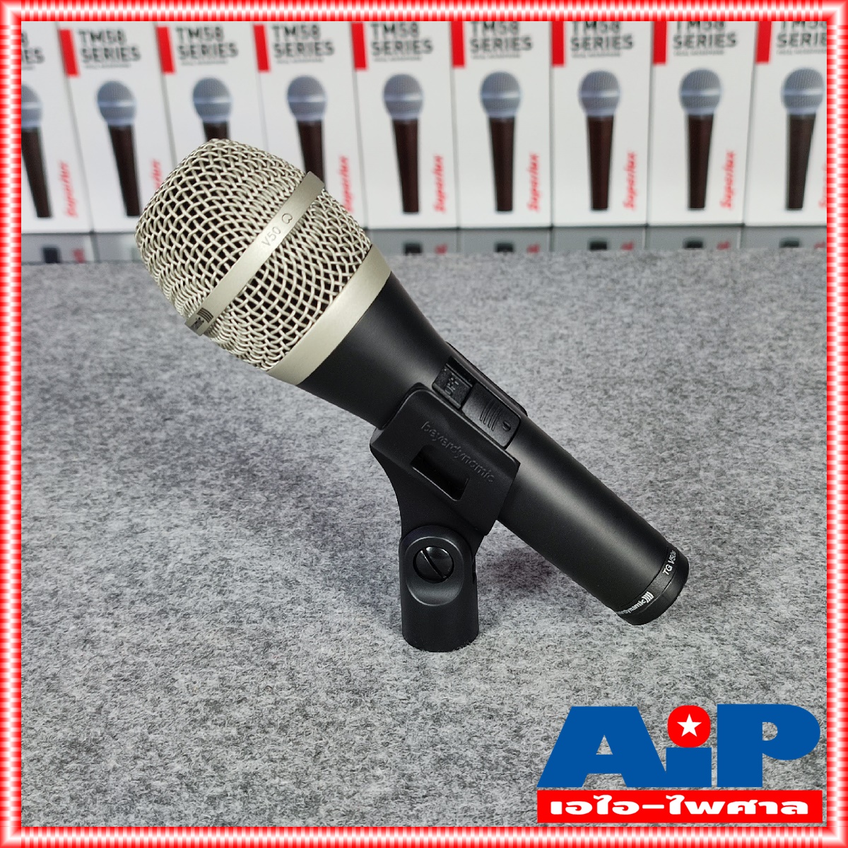 BEYERDYNAMIC TGV50S ไมค์มีสวิทซ์ (ไม่มีสายแถม) BEYER DYNAMIC TGV 50 S TGV-50 ไมค์โครโฟน ไมค์ร้องเพลง