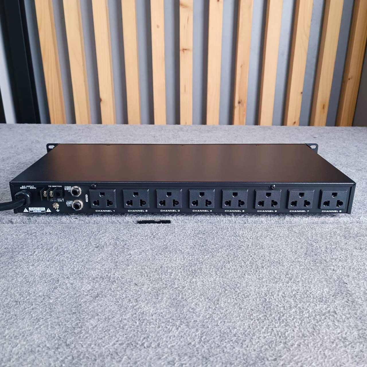 NTS PRO-1608 Sequence Power Distributor ปลั๊กราง จ่ายไฟสำหรับติดแล็ค เอ็นทีเอส ปลั๊กไฟติดแร็ค PRO 1608 PRO1608 เอไอ-ไพศาล