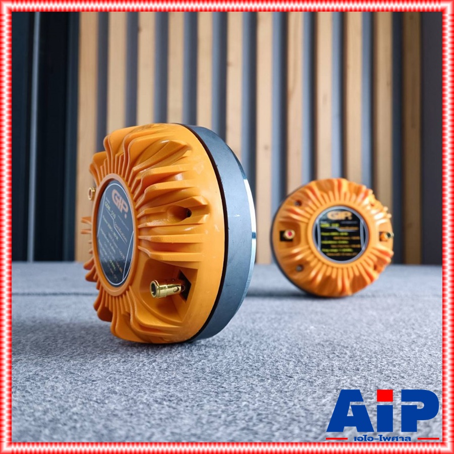 GIP GDM-510 DRIVER (แบบแป้น) ไดเวอร์ทวิตเตอร์เสียงแหลม แบบยึดน๊อต Driver & Tweeter Unit GIP(กีฟ) GDM 510 GDM510 เอไอ-ไพศาล