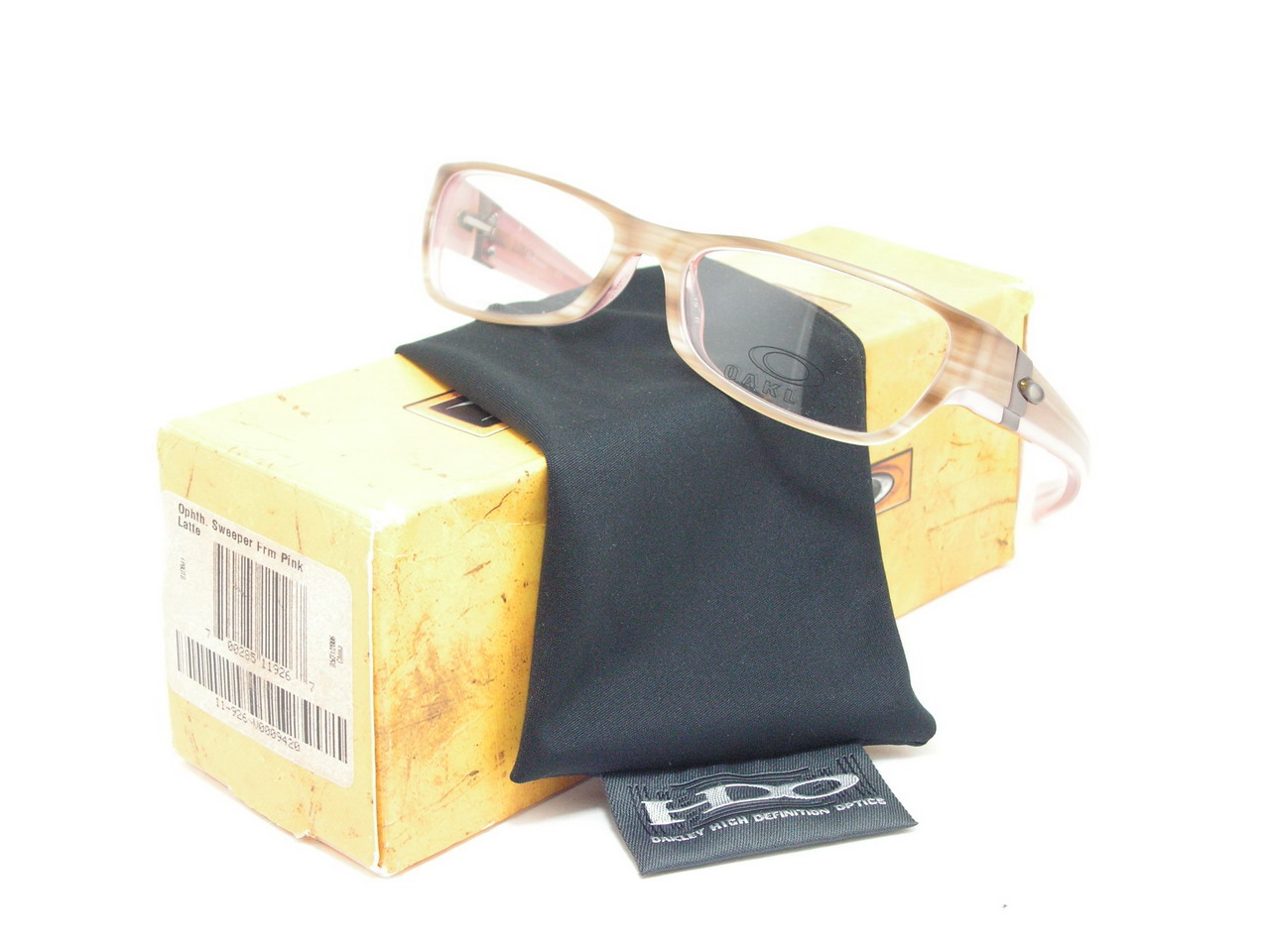 หมดแล้วค่ะ+++กรอบแว่นสายตา Oakley Sweeper สี Pink Latte !!!เก๋และฮิปมากมายค่ะ ของแท้และถูกที่สุด ส่งตรงจากUS.ค่ะ