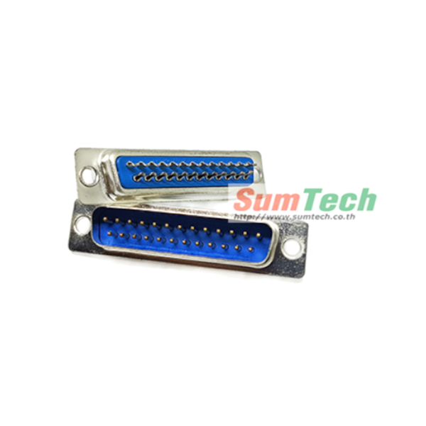 D-Sub connector 25 pins male