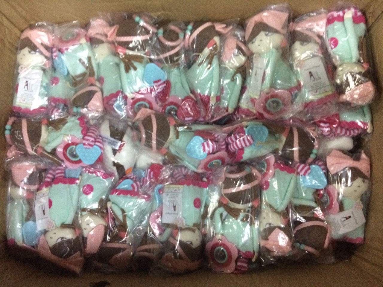 CH604 ของเล่นเด็กตุ๊กตาเด็กผู้หญิงแขวนเปลหรือรถเข็น