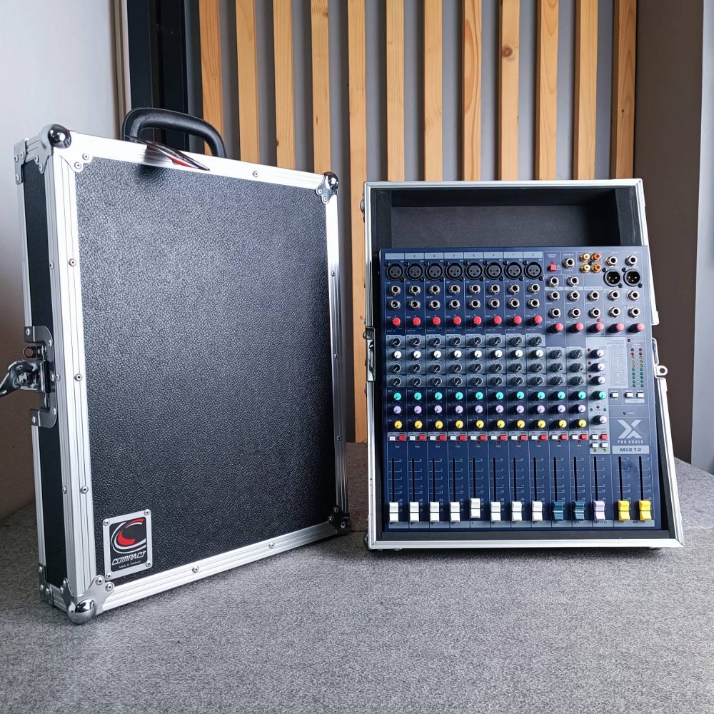 ราคาเฉพาะกล่องRACKไม่รวมมิกเซอร์ COMPACT RACK MIX X PRO AUDIO MIX-12 สีดำ MIX12 MIX 12 เอไอ-ไพศาล