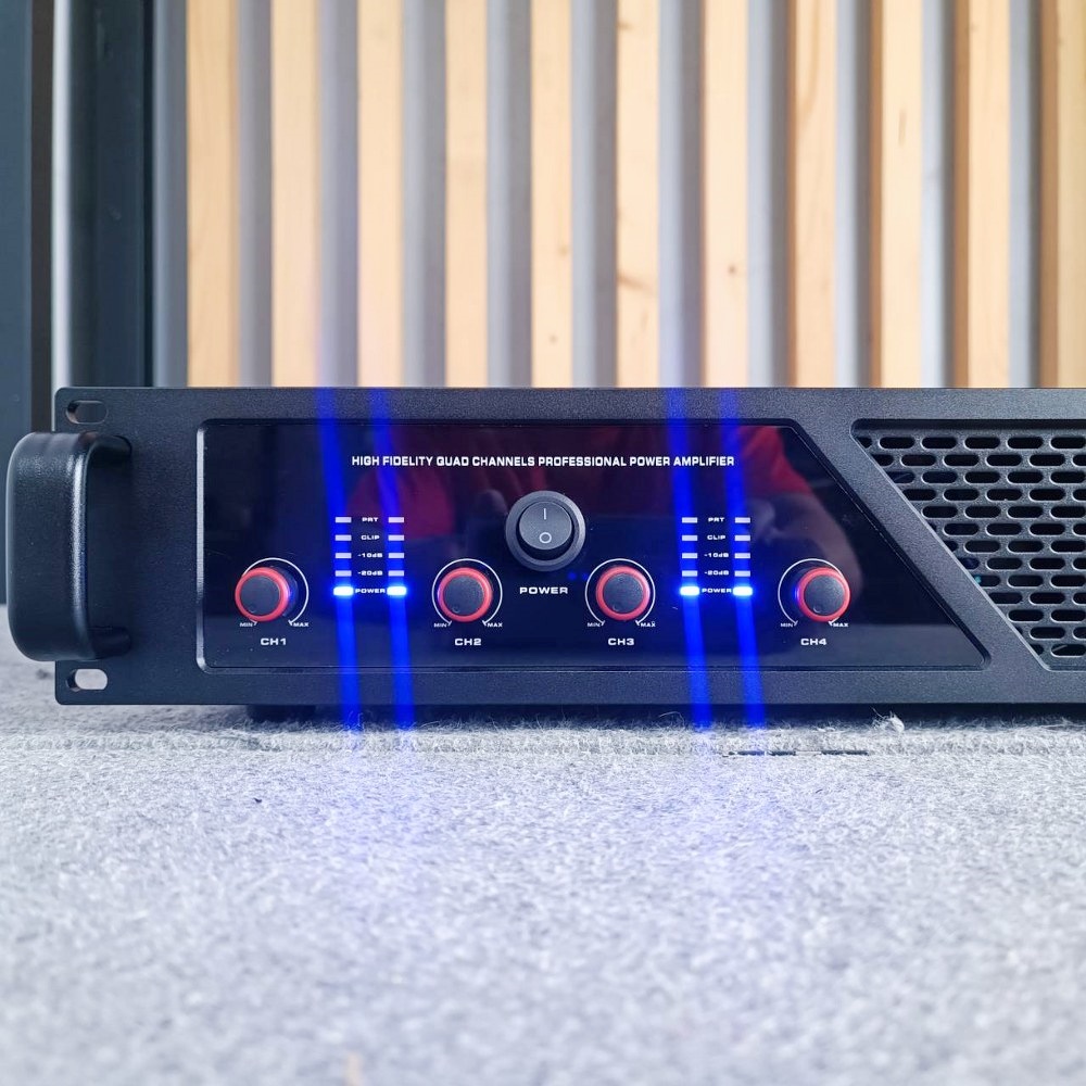 NTS MD-4600 poweramp 4แชนแนล CLASS D+หม้อแปลง เพาเวอร์แอมป์ 4 แชนแนล กำลังขับ 600 วัตต์ที่ 8 โอห์ม เอ็นทีเอส MD 4600 MD4600 เอไอ-ไพศาล