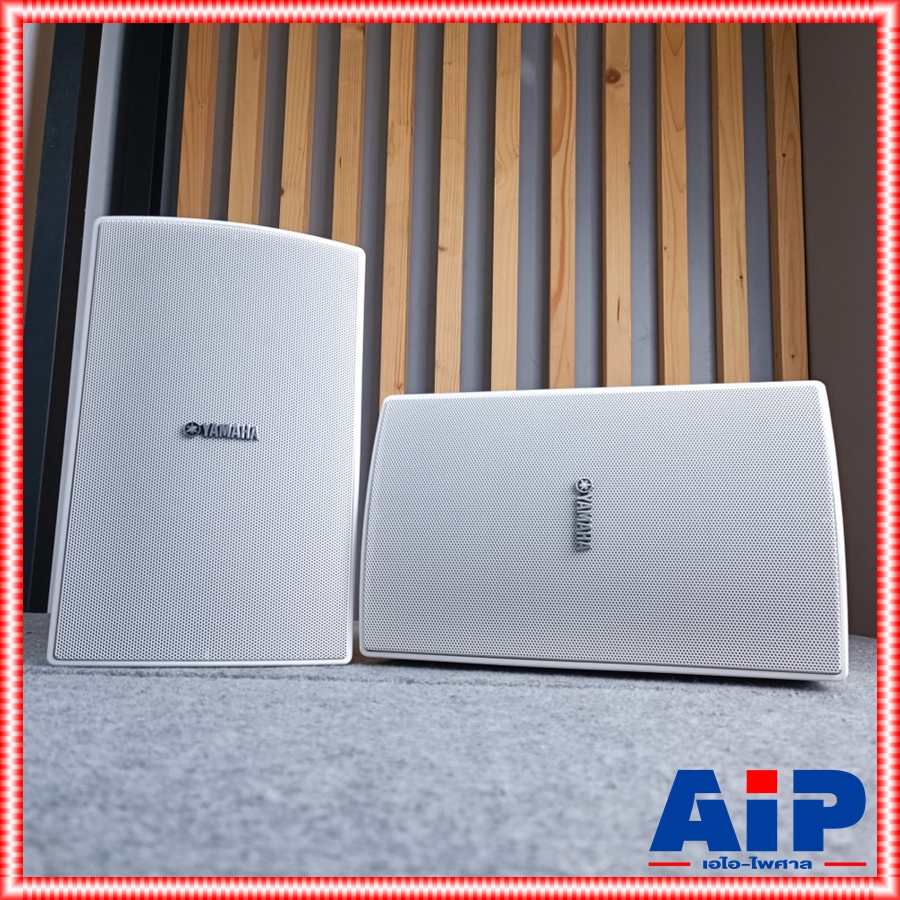 YAMAHA VS-6W ตู้ลำโพง6" 2ทาง มีLINE สีขาว ตู้ลำโพง ตู้ลำโพงติดผนัง ลำโพงพร้อมขาติดผนัง ลำโพงYAMAHA เอไอ-ไพศาล +++