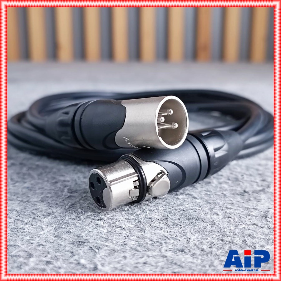 3เมตร AMPHENOL สาย XLRผู้-เมีย 3M CA03-04-C-003 สาย cannon ผู้ ออก cannon เมีย สายสัญญาณ XLR ผู้ - XLR เมีย ความยาว3เมตร เอไอ