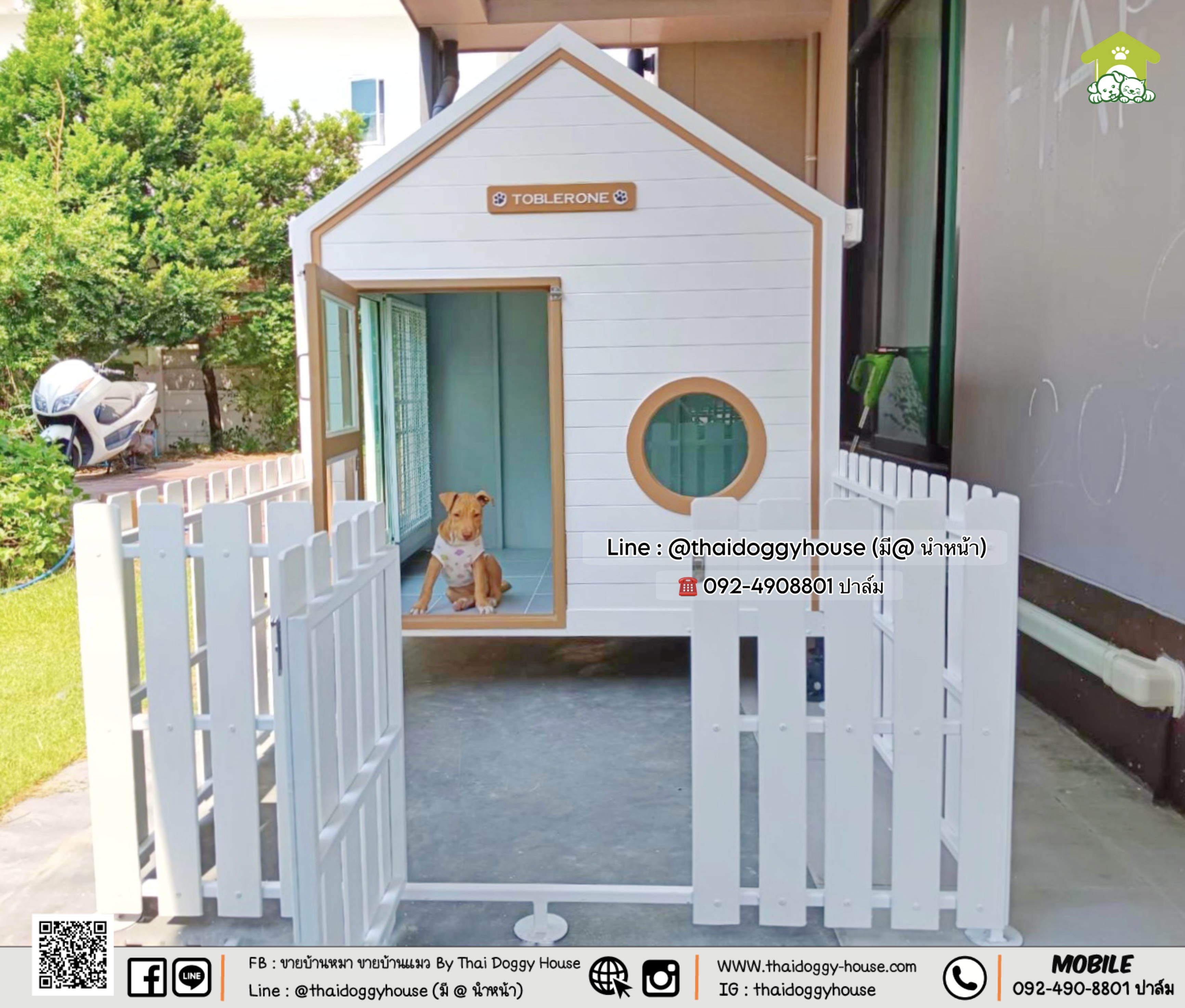 บ้านหมา บ้านแมว 𝐓𝐡𝐚𝐢 𝐝𝐨𝐠𝐠𝐲 𝐡𝐨𝐮𝐬𝐞 🐩🐈🐾 🤎แบบบ้าน 𝐌𝐔𝐉𝐈