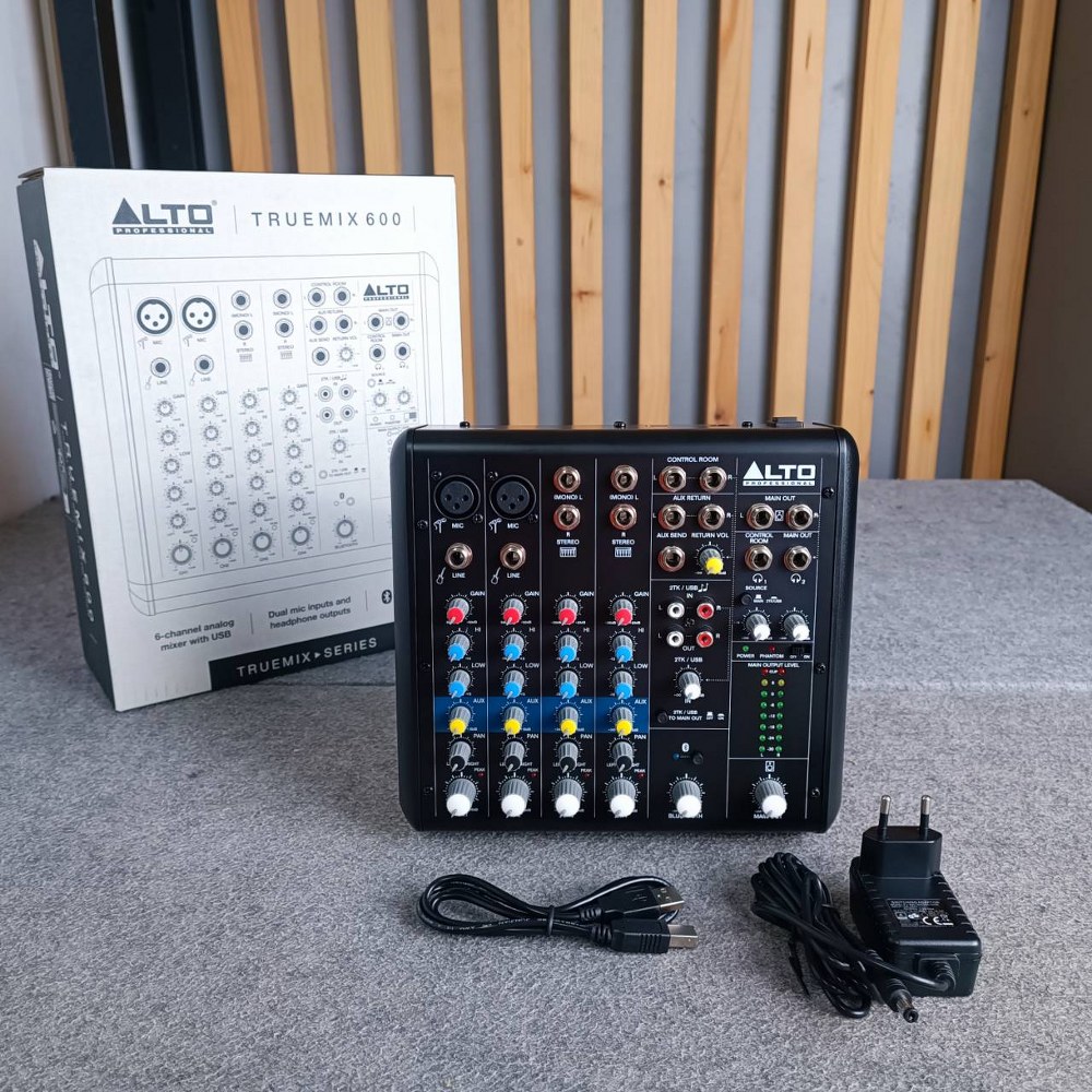 มิกเซอร์ ALTO TRUEMIX600 mixer TRUE MIX 600 อัลโต้ mix สเตอริโอมิกเซอร์ TRUEMIX 600 เอไอ-ไพศาล