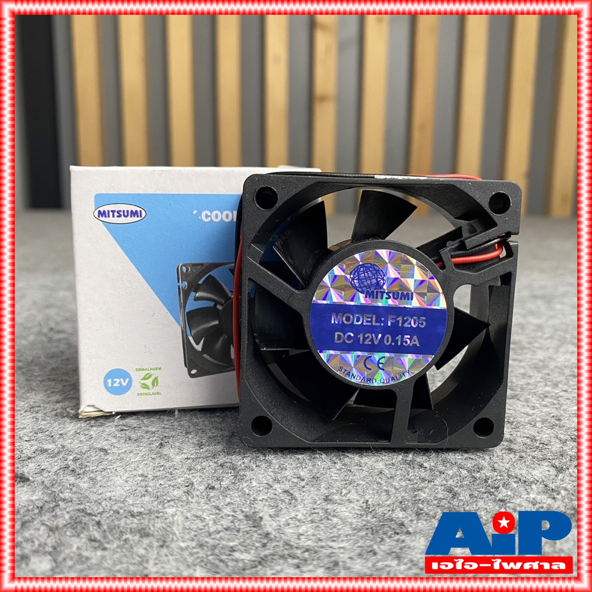 1อัน พัดลม12V 2.5นิ้ว ตัวหนา (60x60x25mm) MITSUMI 925f1205 พัดลมแบบหนา พัดลม12V พัดลม พัดลมระบายความร้อน พัดลมDC12V เอไอ-ไพศาล
